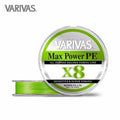 Varivas Avani SeaBass Max Power PE X8 Braid 150m Light Green
