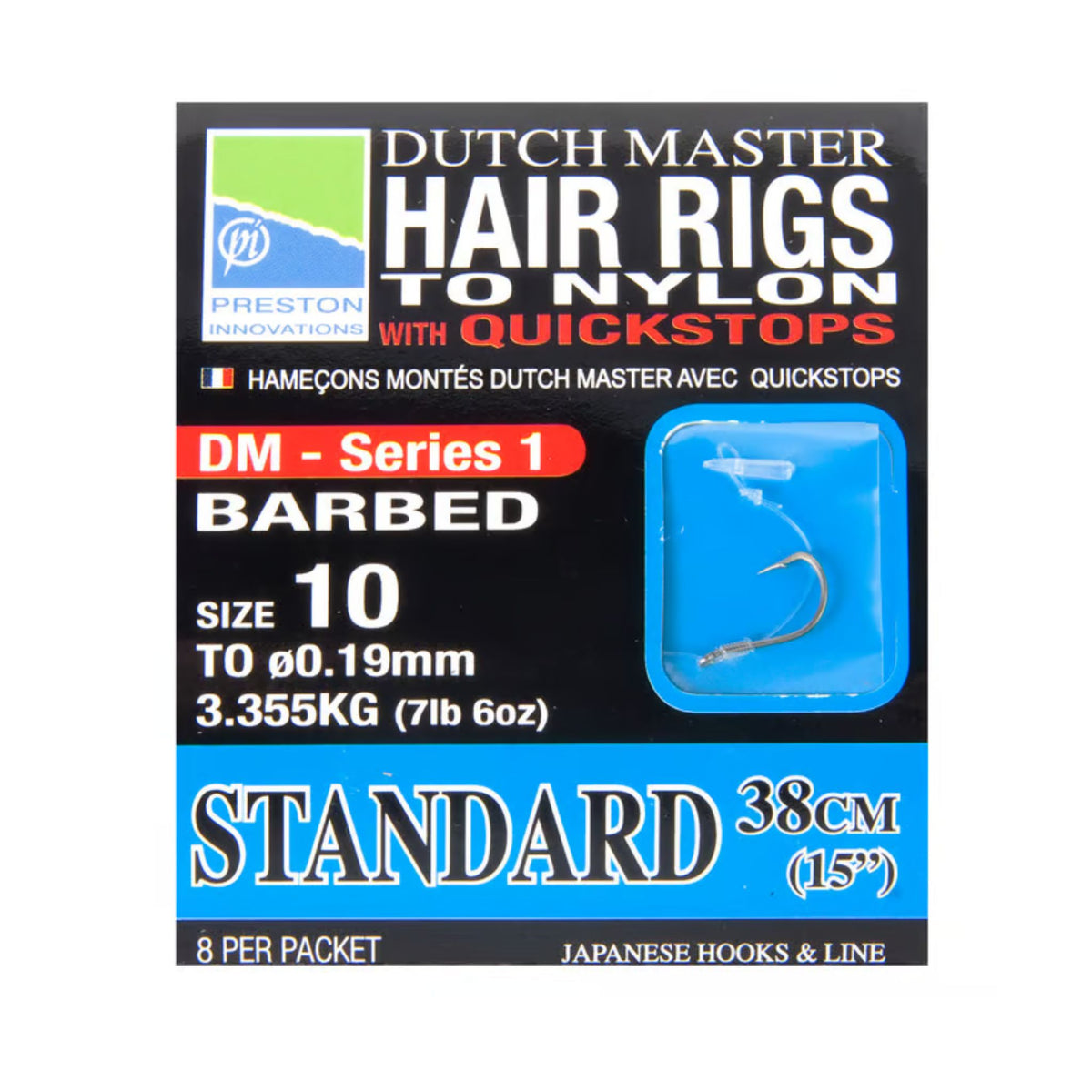 Preston Innovations Dutch Master Hair Rigs with Quick Stops