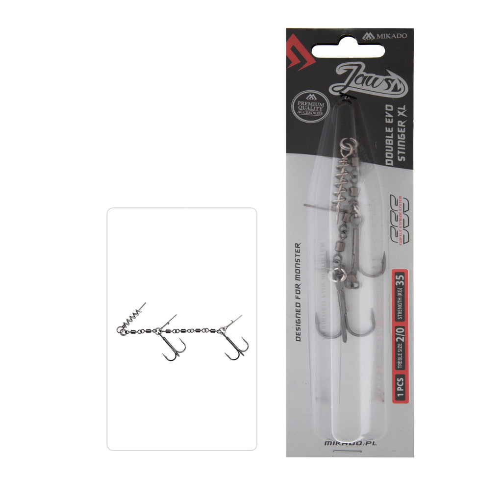 Mikado Jaws EVO Double Stinger