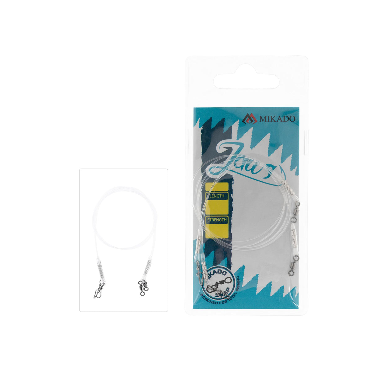 Mikado Light Fluorocarbon Leaders 2-Pack