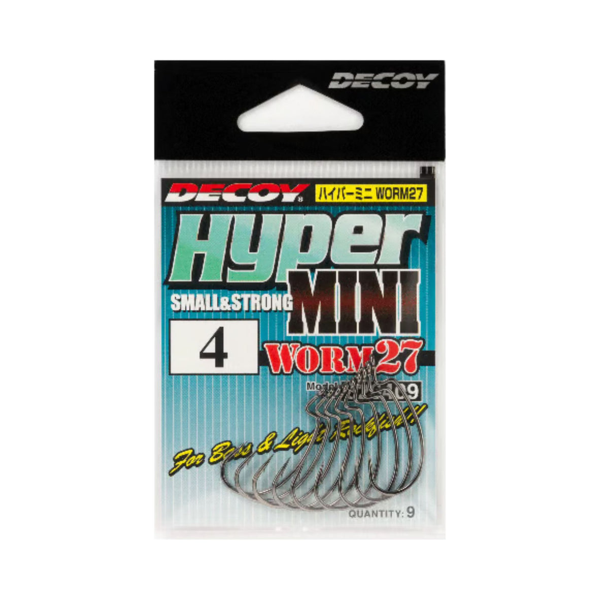 Decoy Hook Worm 27 Hyper Mini Hooks