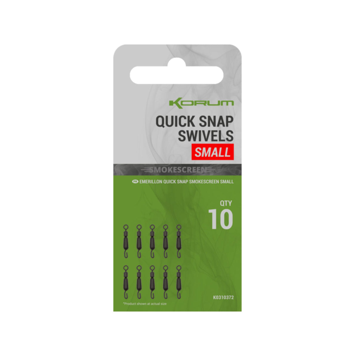 Korum Specimen Quick Snap Swivels
