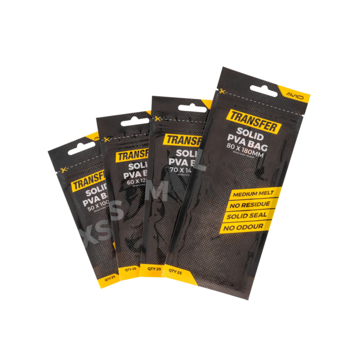 Avid Solid PVA Bags (Pack of 25)