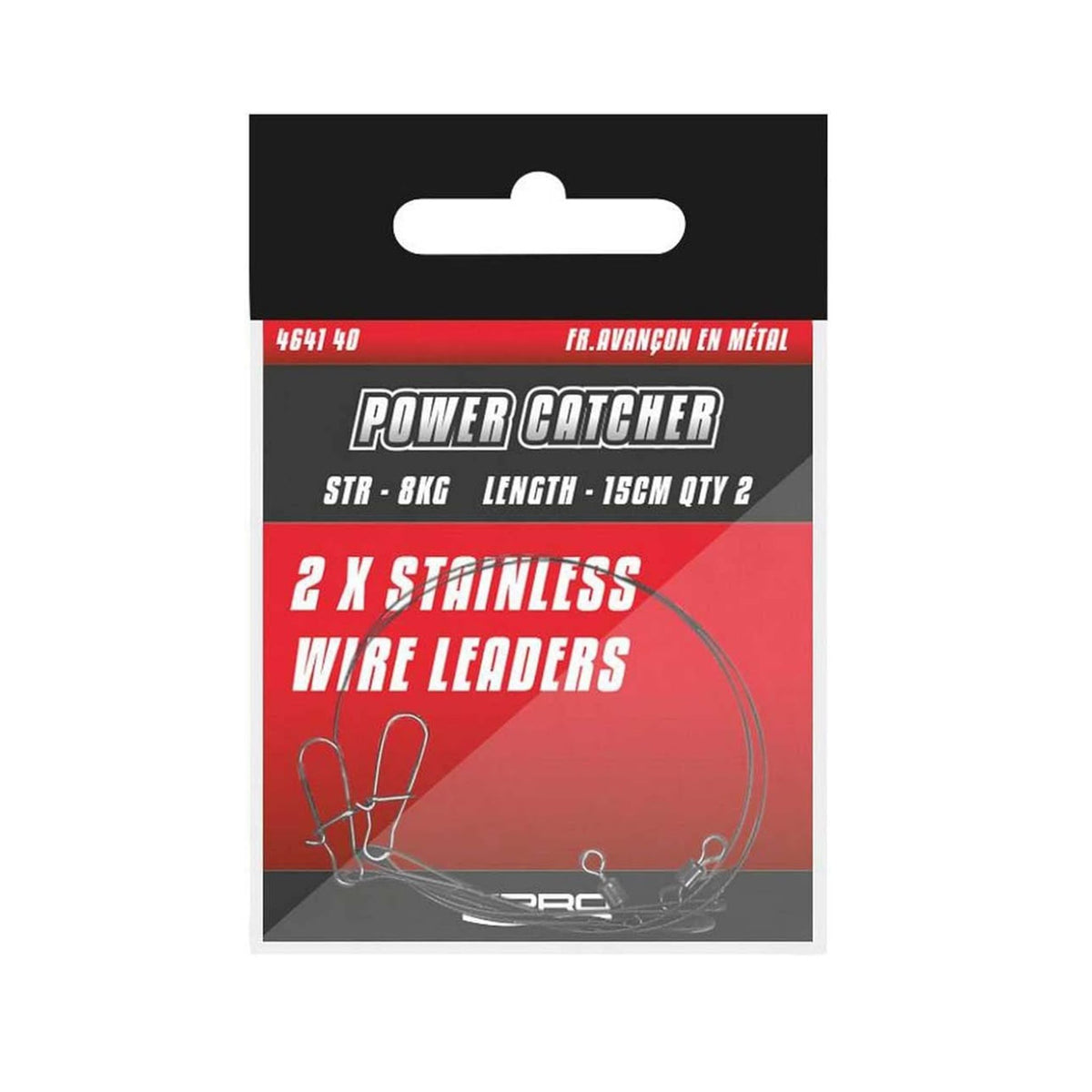 Spro Power Catcher Stainless Steel Pike Leaders 2-Pack