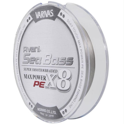 Varivas AVANI Seabass Max Power X8 S.Gray 150m