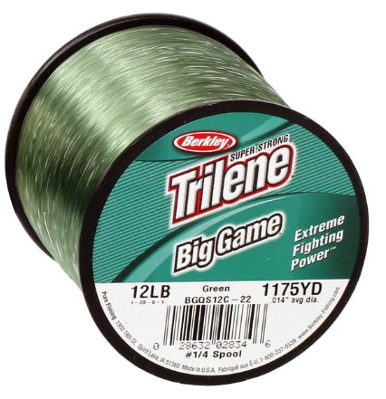 Berkley Big Game Green Monofilament Line 4oz