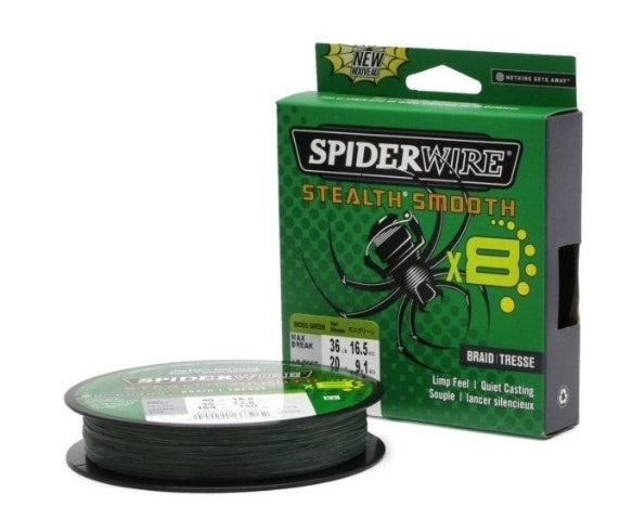 Spiderwire Stealth Smooth X8 Braid 300m Moss Green