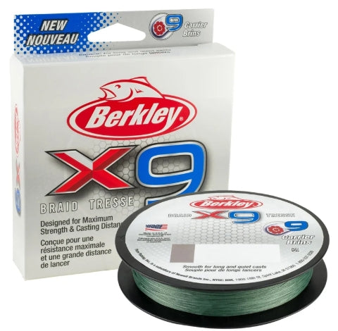 Berkley X9 Braid 300m Low-Vis Green