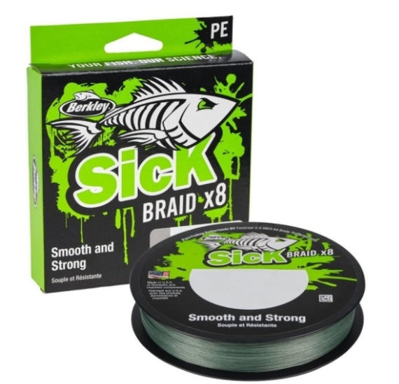 Berkley Sick Braid 8x 300m Moss Green