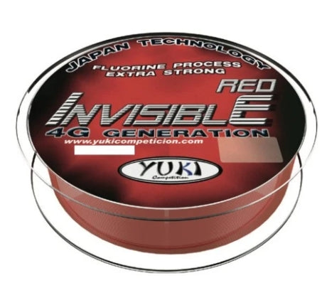 Yuki Invisible Red Monofilament Line 2000m