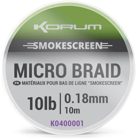 Korum Smokescreen Micro Braid Hook Length