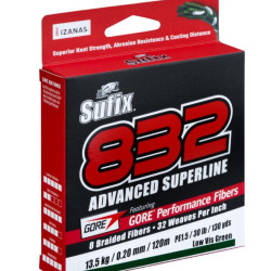 Sufix 832 8 Strand Braid SuperLine