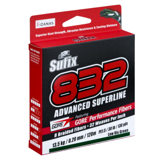 Sufix 832 8 Strand Braid SuperLine