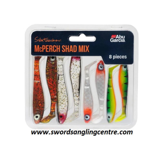 Abu Garcia Svartzonker McPerch Shad Mix 8 pack