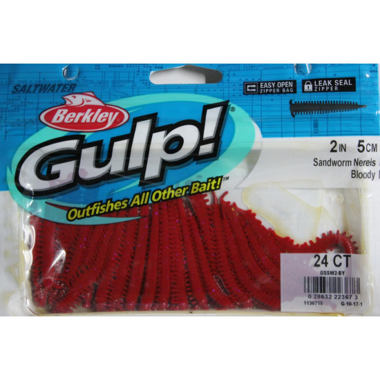 Berkley Gulp Sandworm Nereis 2in