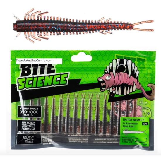 BiteScience Twitch Worm 2.5 inch