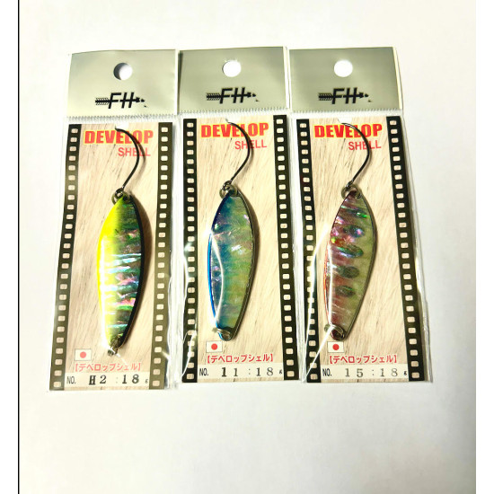 Field Hunter Develop Shell SeaTrout Spoons