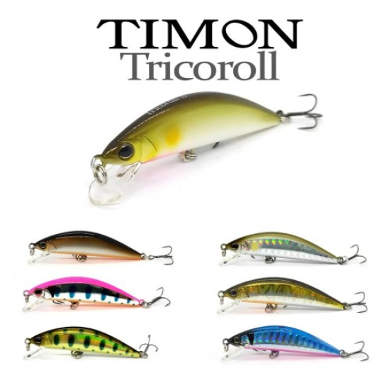 Jackall Timon Tricoroll 70HW Trout Wobblers