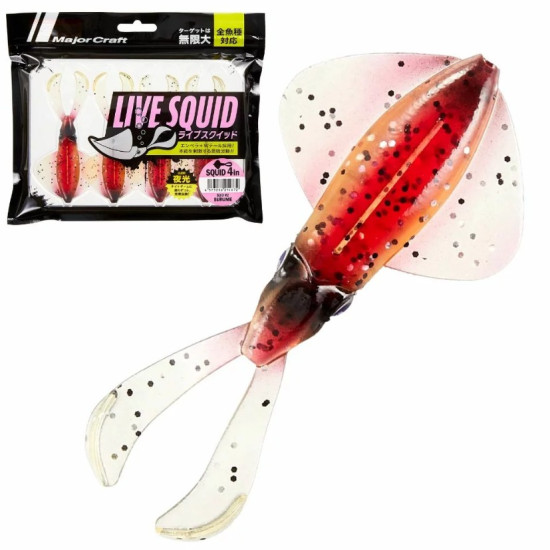 Major Craft Live Squid 3.5 inch