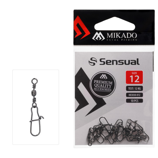 Mikado Barrell Swivel and Fastlock Snap