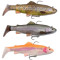 Savage Gear 4D 12.5cm Trout Rattle Shad Savage Gear 4D 12.5cm Trout Rattle Shad