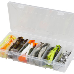 Savage Gear Cannibal Shad Kit 36pc Savage Gear Cannibal Shad Kit 36pc