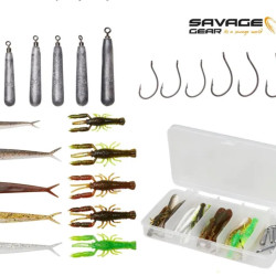 Savage Gear Academy Dropshot Kit 36pc Savage Gear Academy Dropshot Kit 36pc