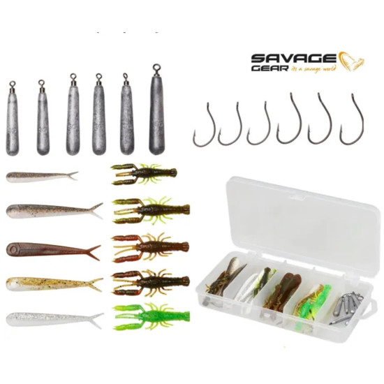 Savage Gear Academy Dropshot Kit 36pc