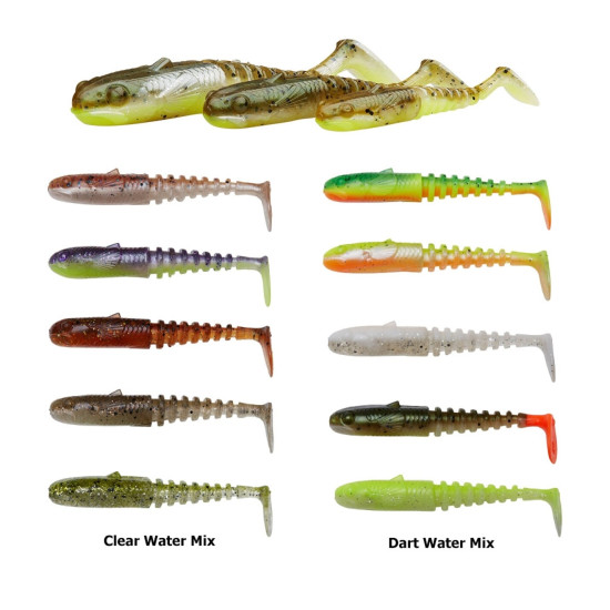 Savage Gear Gobster Shad Mixed Packs 7.5cm