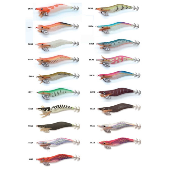 Sugoi Sky Egi 12.5g Squid Jigs