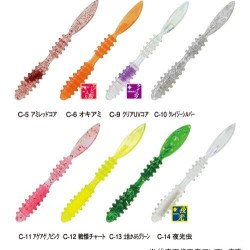 Tict Brilliant 2 inch Ultra Soft Material Baits Tict Brilliant 2 inch Ultra Soft Material Baits