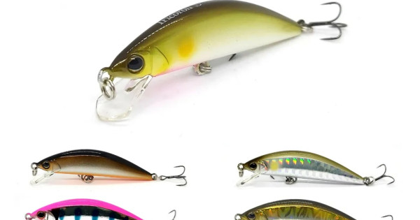 Leurre Coulant Jackall Timon Tricoroll Ryushin 53 HW – Vert Or (0840) – 53 Mm 4.6 G