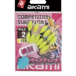 Akami Competition Surf 4.8 x 11.5mm Pop-up Floating Beads Akami Competition Surf 4.8 x 11.5mm Pop-up Floating Beads
