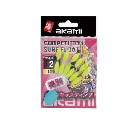 Akami Competition Surf 6x15mm Pop-up Floating Beads