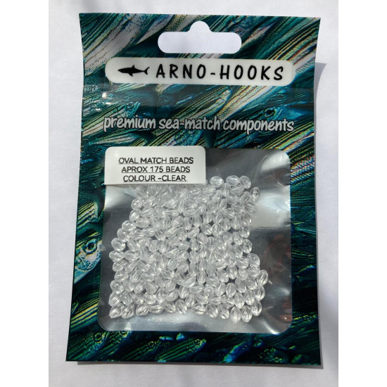 Arno-Hooks Oval Match Beads