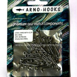 Arno-Hooks Lead Links with Clip Arno-Hooks Lead Links with Clip