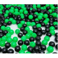TronixPro Black and Green 8mm Beads