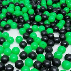 TronixPro Black and Green 8mm Beads
