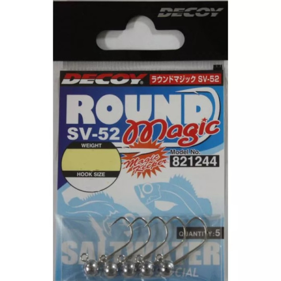 Decoy SV-52 Round Magic JigHeads