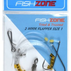 FishZone Pro 3 Hook Flappers Sea Rigs