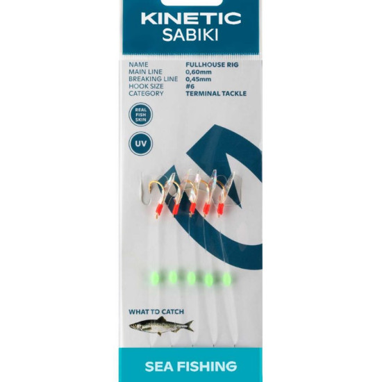 Kinetic Full House Fish Skin Feathers