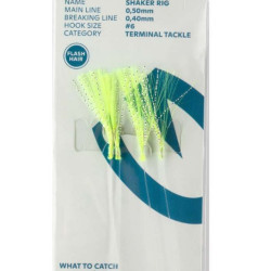 Kinetic Shaker Sabiki Flashair Feathers