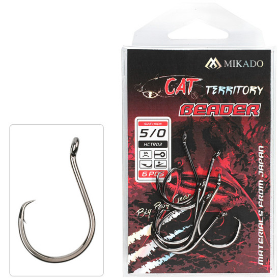 Mikado Cat Territory Beader Circle Hooks