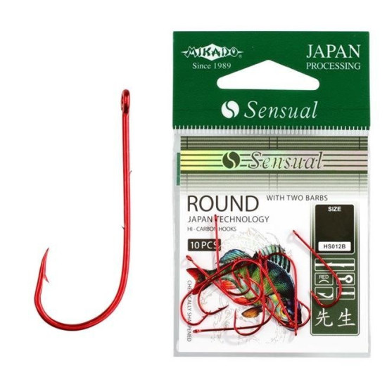 Mikado Sensual Round Red Hooks