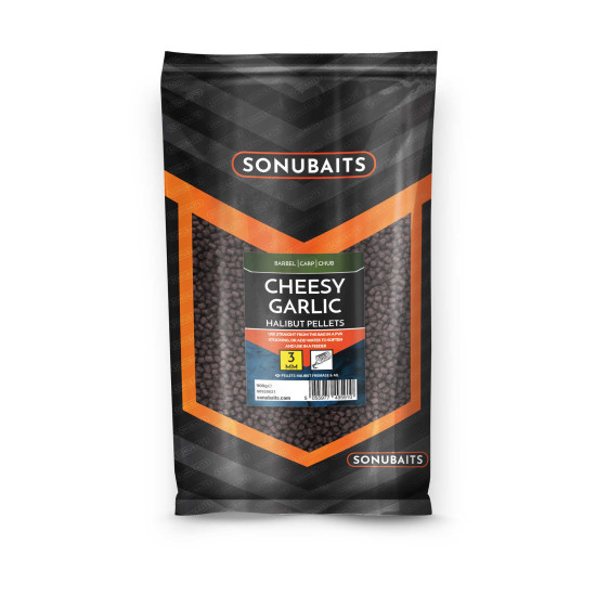 SonuBaits Cheesy Garlic Halibut Pellets 6mm