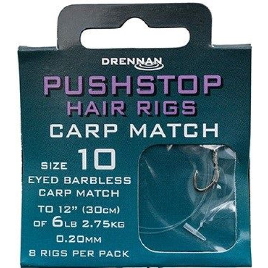 Drennan Push Stop Hair Rigs Carp Match