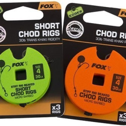 Fos Edges Barbless Chod Rigs 3 pack