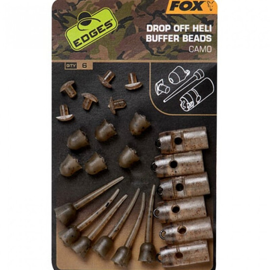 Fox Edges Camo Drop Off Heli Buffer Beads Kit