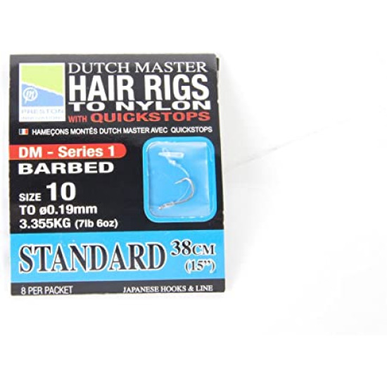 Preston Innovations Dutch Master Hair Rigs with Quick Stops