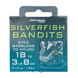 Drennan Silverfish Bandits Hooks to Nylon Drennan Silverfish Bandits Hooks to Nylon